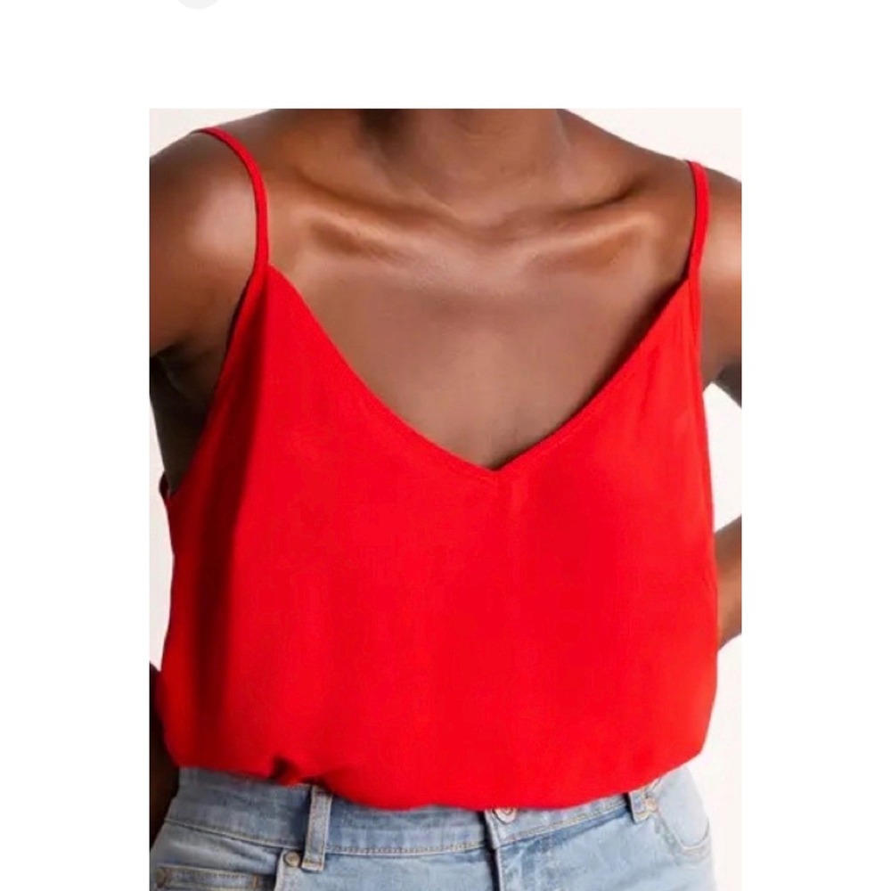 Wilfred Free Aritzia Red Cami